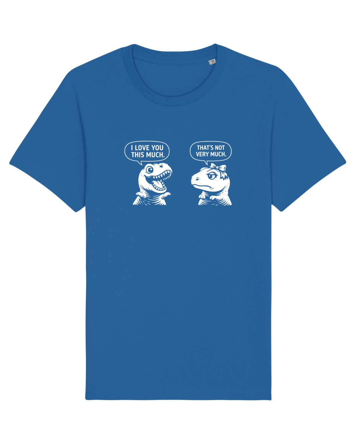Tricou mânecă scurtă Unisex Rocker Royal Blue