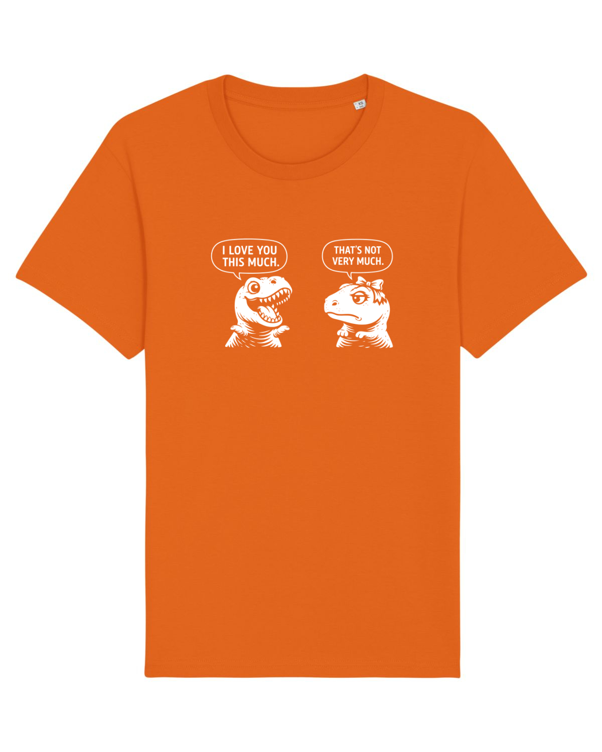 Tricou mânecă scurtă Unisex Rocker Bright Orange