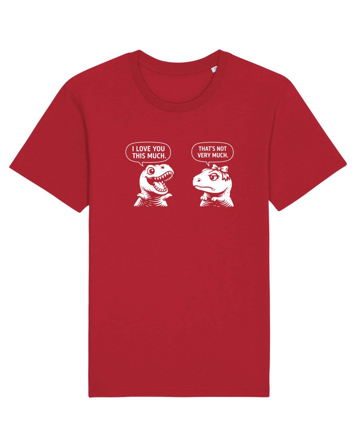 Tricou mânecă scurtă Unisex Rocker Red