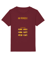 AM PATRATELE... DAR SUNT MICI (cu mustar) Tricou mânecă scurtă  Copii Mini Creator
