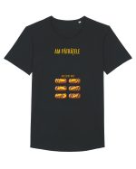 AM PATRATELE... DAR SUNT MICI (cu mustar) Tricou mânecă scurtă guler larg Bărbat Skater