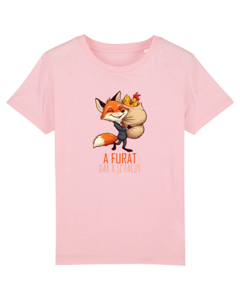 A FURAT, DAR A SI FACUT -  gaina furata - Mentalitate romaneasca. Romani Cotton Pink