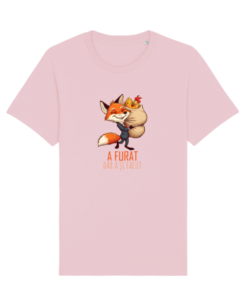A FURAT, DAR A SI FACUT -  gaina furata - Mentalitate romaneasca. Romani Cotton Pink