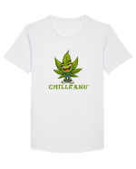 CHILL - CHILLEANU - SPART  Tricou mânecă scurtă guler larg Bărbat Skater