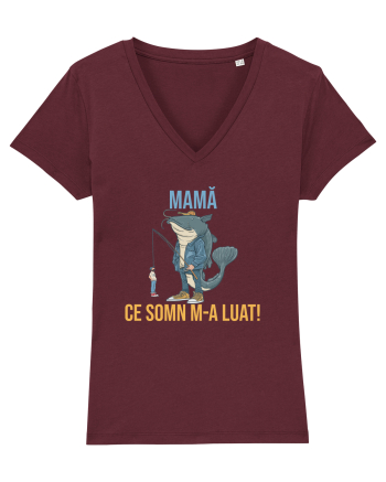 MAMA, CE SOMN M-A LUAT! Burgundy