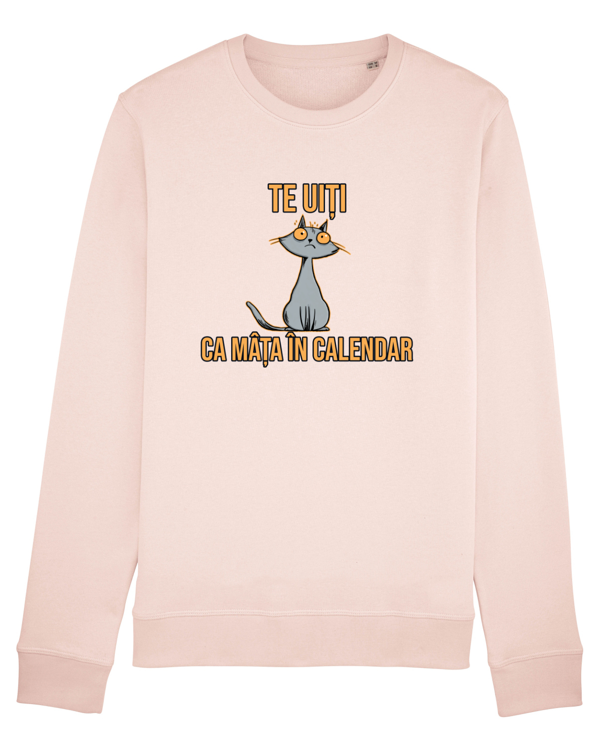 Bluză mânecă lungă Unisex Rise Candy Pink
