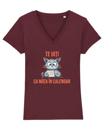 TE UITI CA MATA IN CALENDAR 2 Burgundy