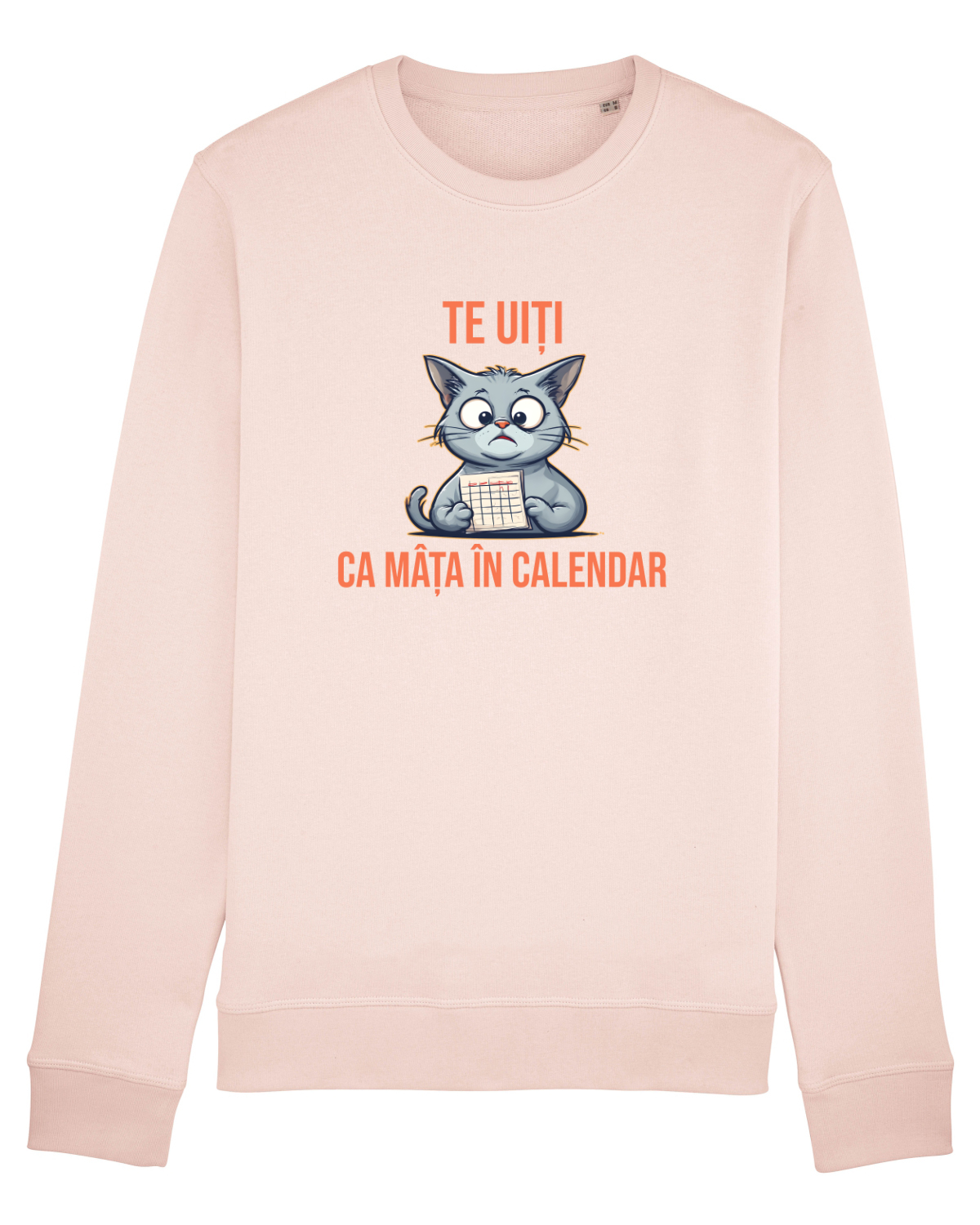 Bluză mânecă lungă Unisex Rise Candy Pink