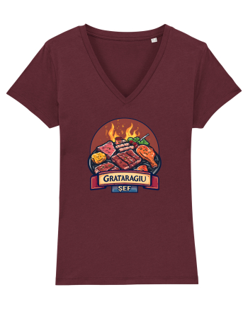 GRATARAGIU SEF - SEFUL GRATARULUI Burgundy