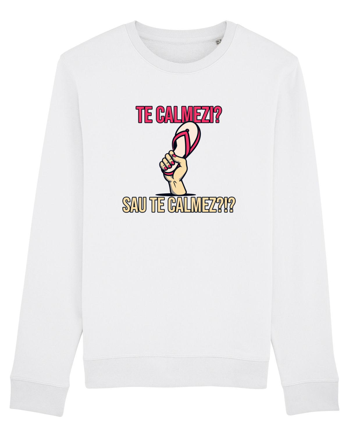 Bluză mânecă lungă Unisex Rise White