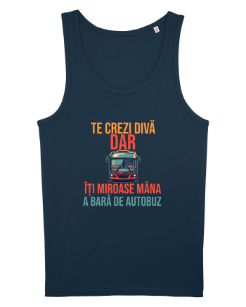 TE CREZI DIVA, DAR ITI MIROASE MANA A BARA DE AUTOBUZ 1 Navy