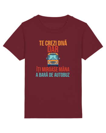 TE CREZI DIVA, DAR ITI MIROASE MANA A BARA DE AUTOBUZ 2 Burgundy