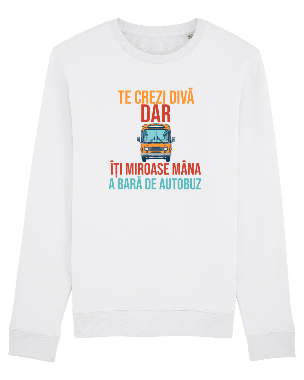 Bluză mânecă lungă Unisex Rise White