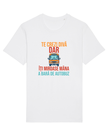 TE CREZI DIVA, DAR ITI MIROASE MANA A BARA DE AUTOBUZ 2 White