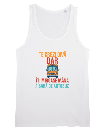 TE CREZI DIVA, DAR ITI MIROASE MANA A BARA DE AUTOBUZ 2 White