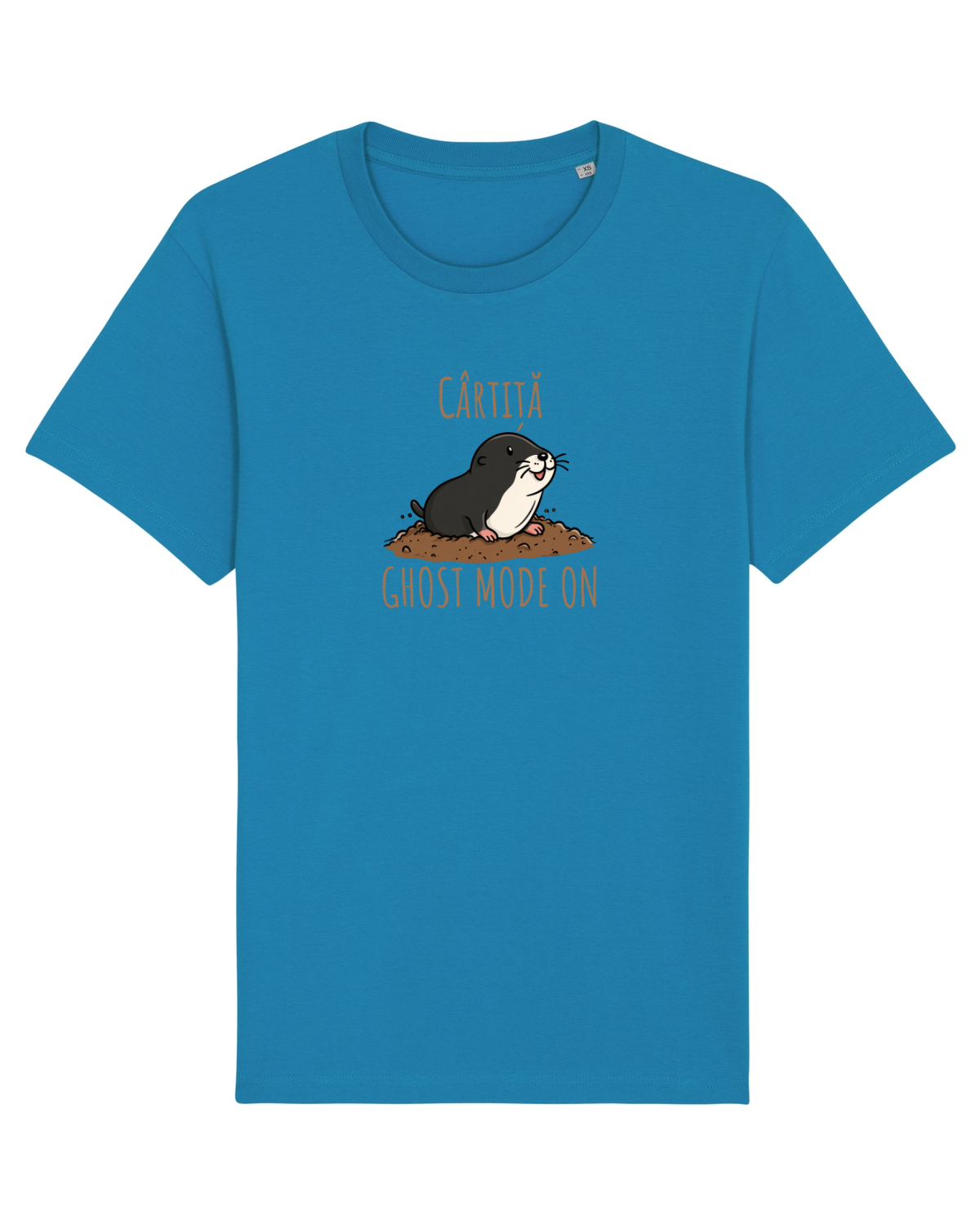 Tricou mânecă scurtă Unisex Rocker Azur