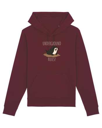 CARTITA - UNDERGROUND RULES! Burgundy