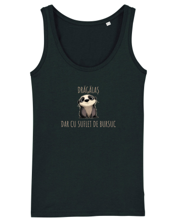 DRAGALAS, DAR CU SUFLET DE BURSUC / VIEZURE - PUS PE HARȚA Black