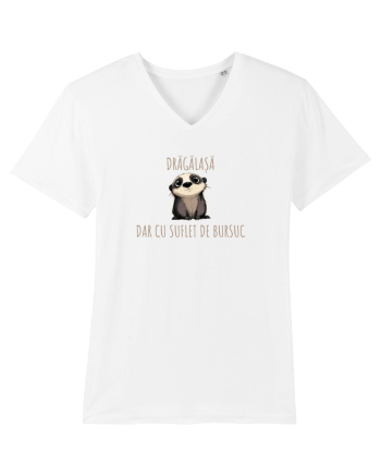 DRAGALASA, DAR CU SUFLET DE BURSUC / VIEZURE - PUSA PE HARȚA White