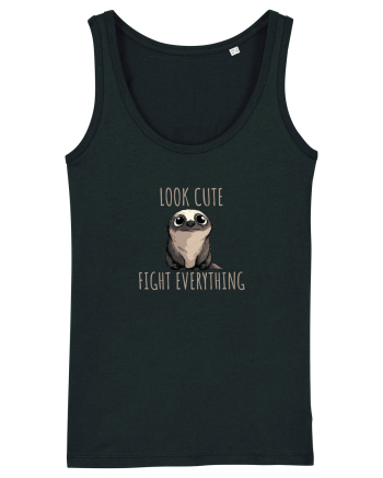 BABY BURSUC  -  LOOK CUTE - FIGHT EVERYTHING Black
