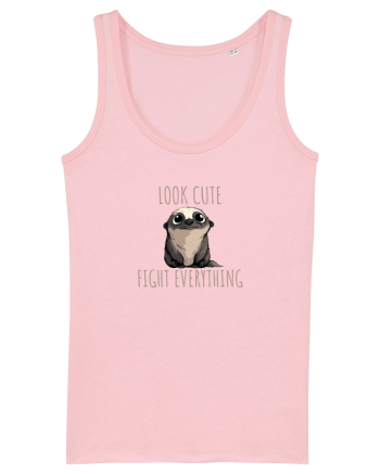 BABY BURSUC  -  LOOK CUTE - FIGHT EVERYTHING Cotton Pink