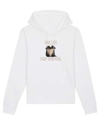 BABY BURSUC  -  LOOK CUTE - FIGHT EVERYTHING White