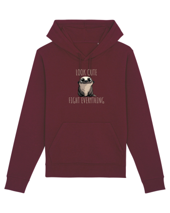 BABY BURSUC  -  LOOK CUTE - FIGHT EVERYTHING Burgundy