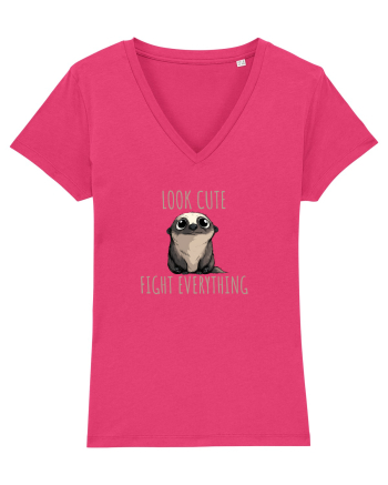 BABY BURSUC  -  LOOK CUTE - FIGHT EVERYTHING Raspberry