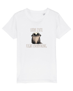 BABY BURSUC  -  LOOK CUTE - FIGHT EVERYTHING Tricou mânecă scurtă  Copii Mini Creator