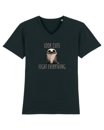 BABY BURSUC  -  LOOK CUTE - FIGHT EVERYTHING Black