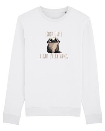 BABY BURSUC  -  LOOK CUTE - FIGHT EVERYTHING White
