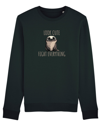 BABY BURSUC  -  LOOK CUTE - FIGHT EVERYTHING Black