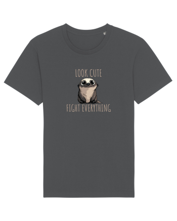 BABY BURSUC  -  LOOK CUTE - FIGHT EVERYTHING Anthracite