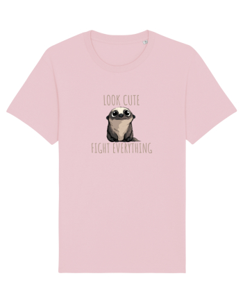 BABY BURSUC  -  LOOK CUTE - FIGHT EVERYTHING Cotton Pink