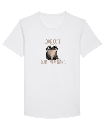 BABY BURSUC  -  LOOK CUTE - FIGHT EVERYTHING White