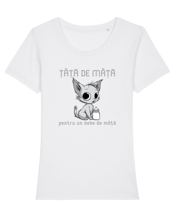 ȚAȚA DE MAȚA PENTRU UN BEBE DE MAȚA White