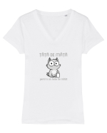 ȚAȚA DE MAȚA PENTRU UN BEBE DE MAȚA 3 Tricou mânecă scurtă guler V Damă Evoker