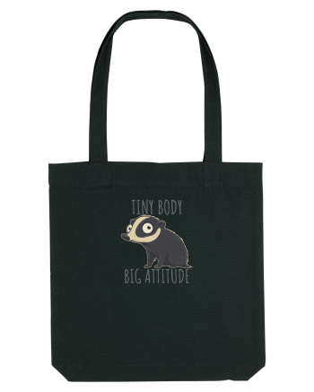 TINY BODY - BIG ATTITUDE - CORP MIC - ATITUDINE DEBORDANTA Black