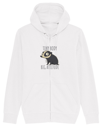 TINY BODY - BIG ATTITUDE - CORP MIC - ATITUDINE DEBORDANTA White