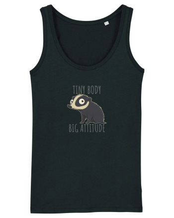 TINY BODY - BIG ATTITUDE - CORP MIC - ATITUDINE DEBORDANTA Black