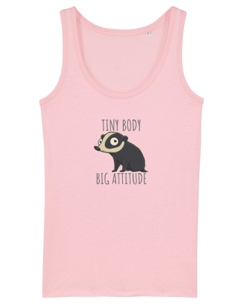 TINY BODY - BIG ATTITUDE - CORP MIC - ATITUDINE DEBORDANTA Cotton Pink