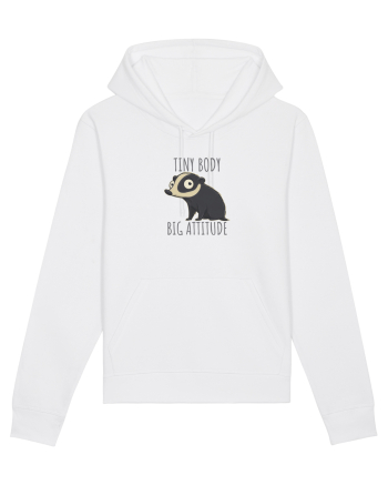 TINY BODY - BIG ATTITUDE - CORP MIC - ATITUDINE DEBORDANTA White