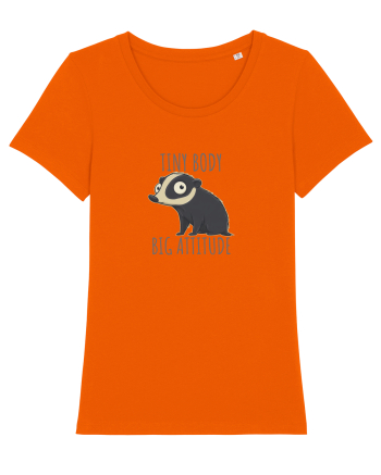 TINY BODY - BIG ATTITUDE - CORP MIC - ATITUDINE DEBORDANTA Bright Orange