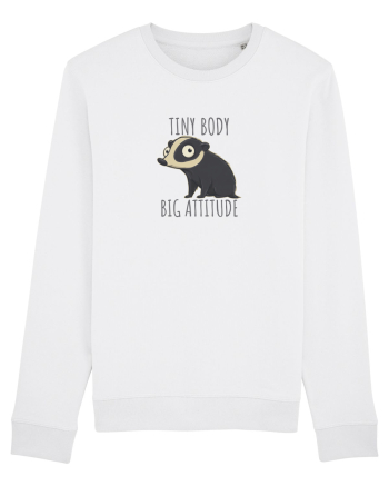 TINY BODY - BIG ATTITUDE - CORP MIC - ATITUDINE DEBORDANTA White