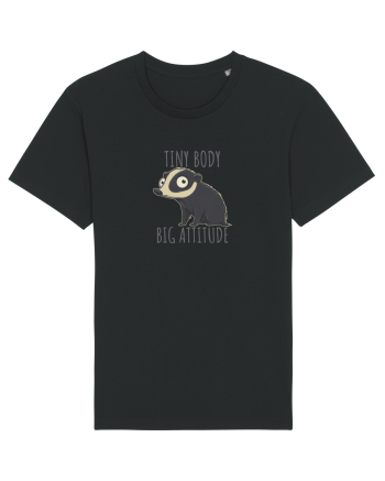 TINY BODY - BIG ATTITUDE - CORP MIC - ATITUDINE DEBORDANTA Black