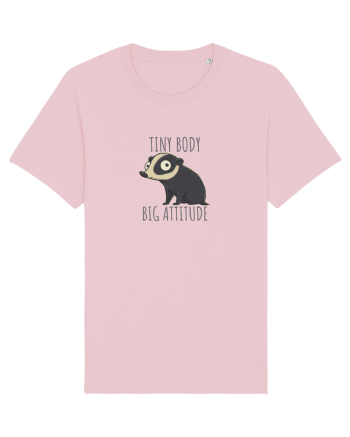TINY BODY - BIG ATTITUDE - CORP MIC - ATITUDINE DEBORDANTA Cotton Pink