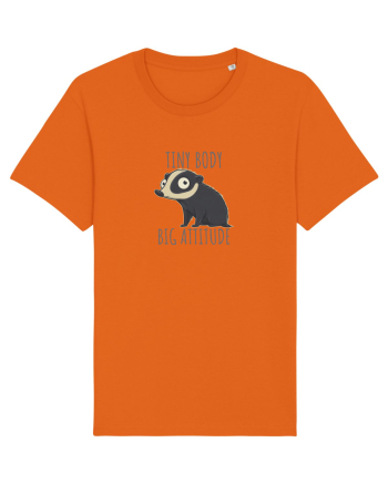 TINY BODY - BIG ATTITUDE - CORP MIC - ATITUDINE DEBORDANTA Bright Orange
