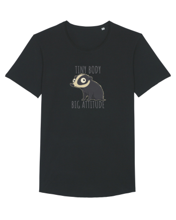 TINY BODY - BIG ATTITUDE - CORP MIC - ATITUDINE DEBORDANTA Black