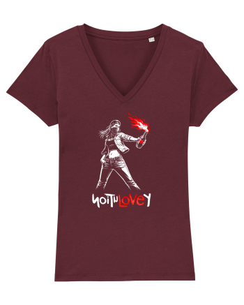 Revolution – Love Is the Real Weapon Burgundy