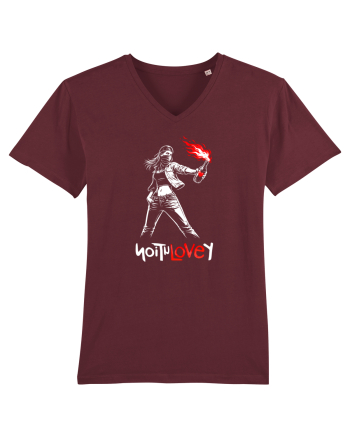 Revolution – Love Is the Real Weapon Burgundy